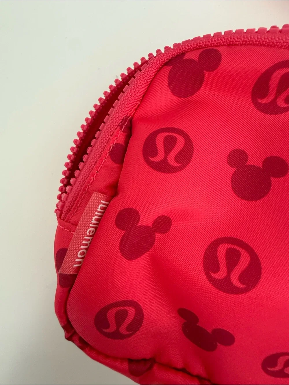 lululemon athletica Kids Red Mickey Mouse Belt Bag